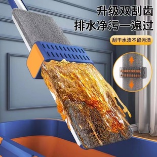 免手洗平板拖把家用网红拖把一拖净懒人墩布拖地干湿两用拖布