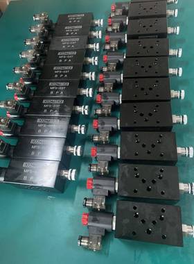 数控机床专用 液压叠加式电磁调速阀MFS-02T/MFST-03流量阀