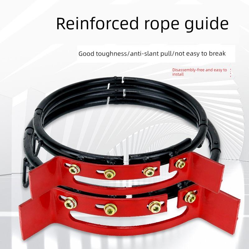 电动葫芦导绳器1T3T5T10吨球墨铸铁行车电葫芦配件排绳钢筋导绳器