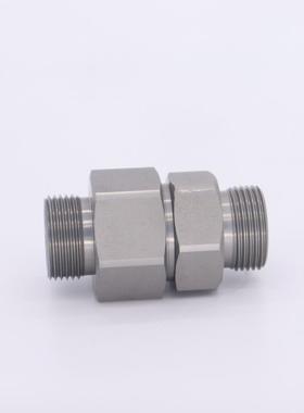 液压卡套式单向阀RHD/RHV/RHZ碳钢锌镍合金止逆阀接头，定制螺纹
