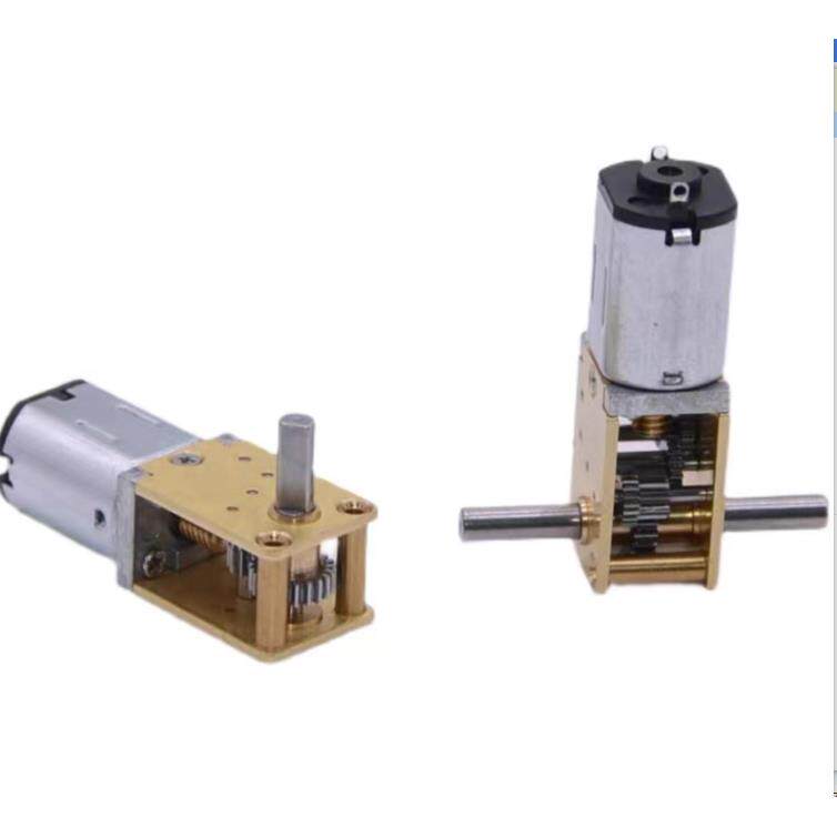 蜗轮蜗杆1218-N20减速马达 智能小车3V6V12V微型直流齿轮低速电机