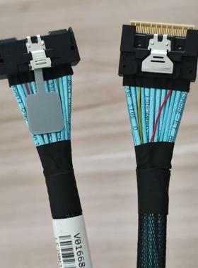 Slimline SAS MCIO SFF-8654 8I转标准8654 8X NVME连接数据线