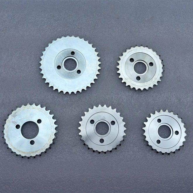 后齿轮大飞轮小猴子摩托车炼盘后牙盘monkeybike改装配件420型号