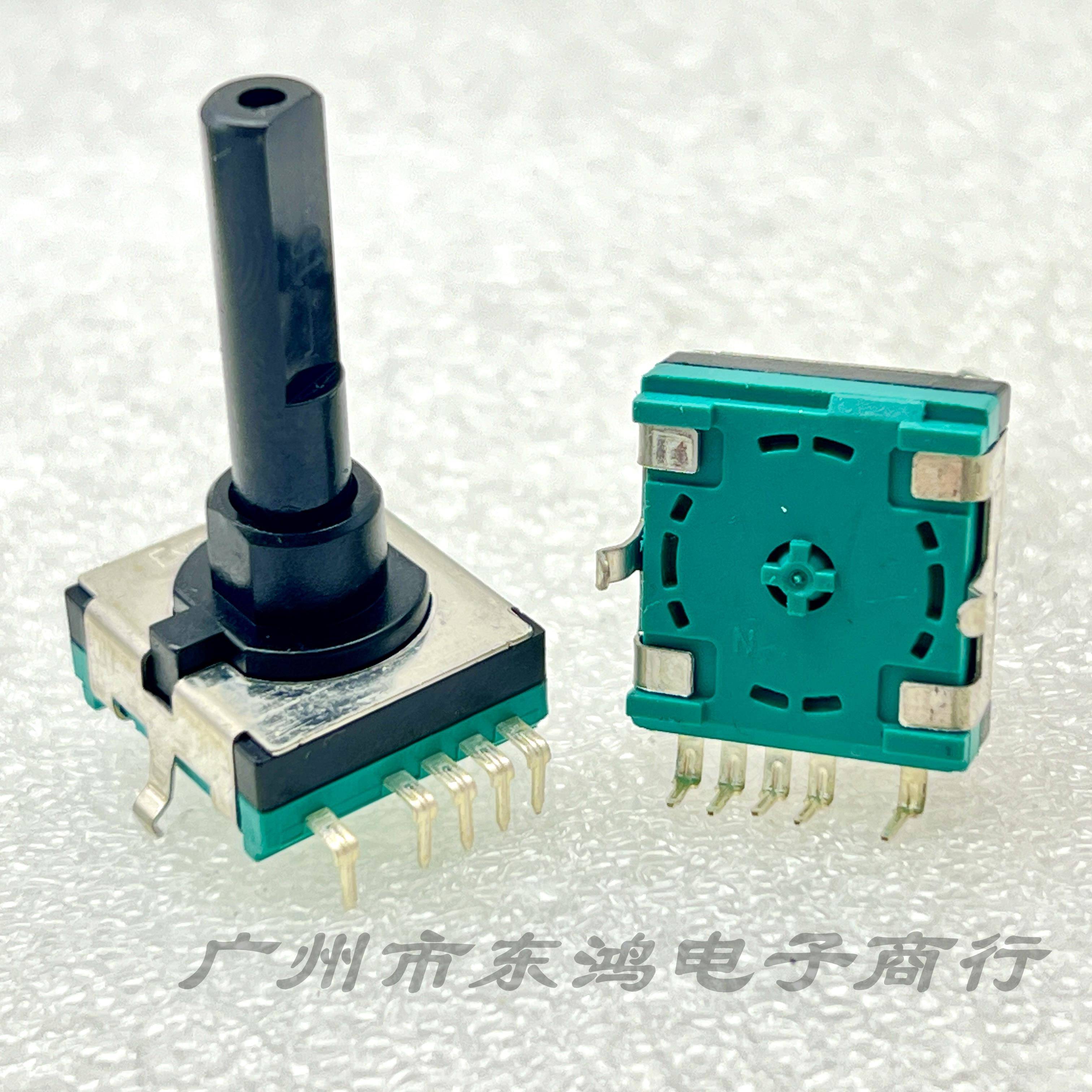 EVERBEST EC18型16定位洗衣机旋转编码器轴长30mm 5脚