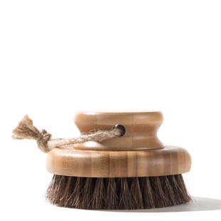 竹木猪鬃沐浴刷j马鬃毛洗澡刷除角质去死皮美体干刷剑麻植物身体