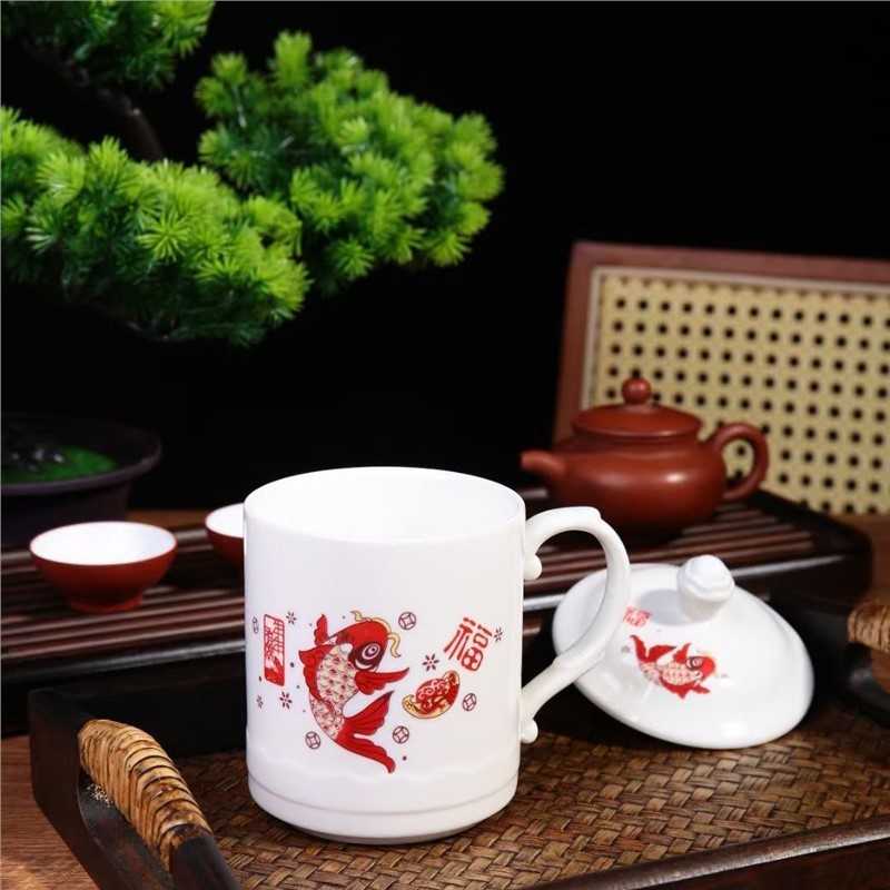 大容量陶瓷杯中国杯子咖啡杯