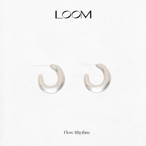 LOOM熔岩流动造型耳环