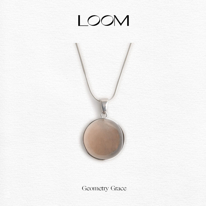 LOOM轻奢茶晶石珍宝项链女