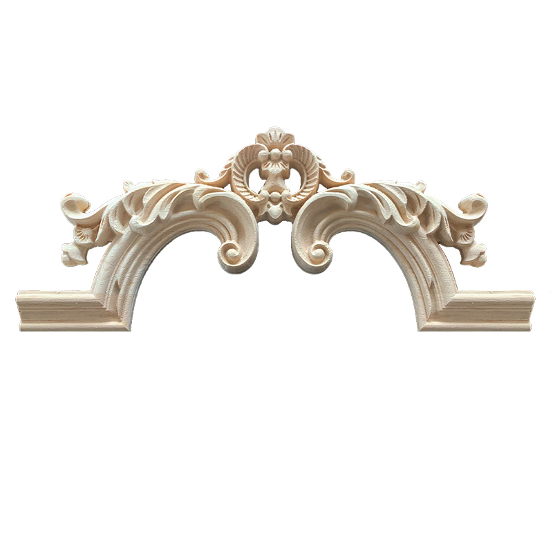 东阳木雕欧式实木贴花花格背景墙背景墙玄关装饰木雕角花摆件配线