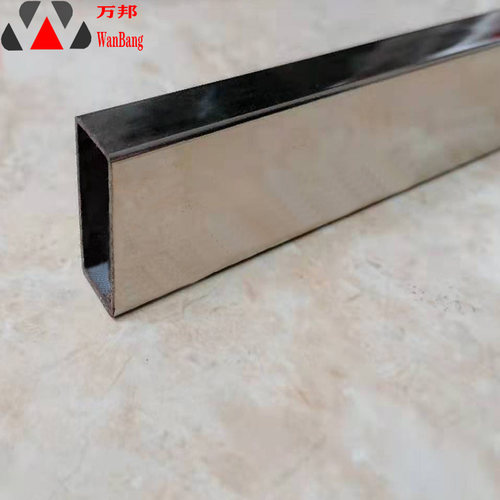 15*30方管条货架超市展示横杆挂钩不锈钢配件aa条组装货架服装店