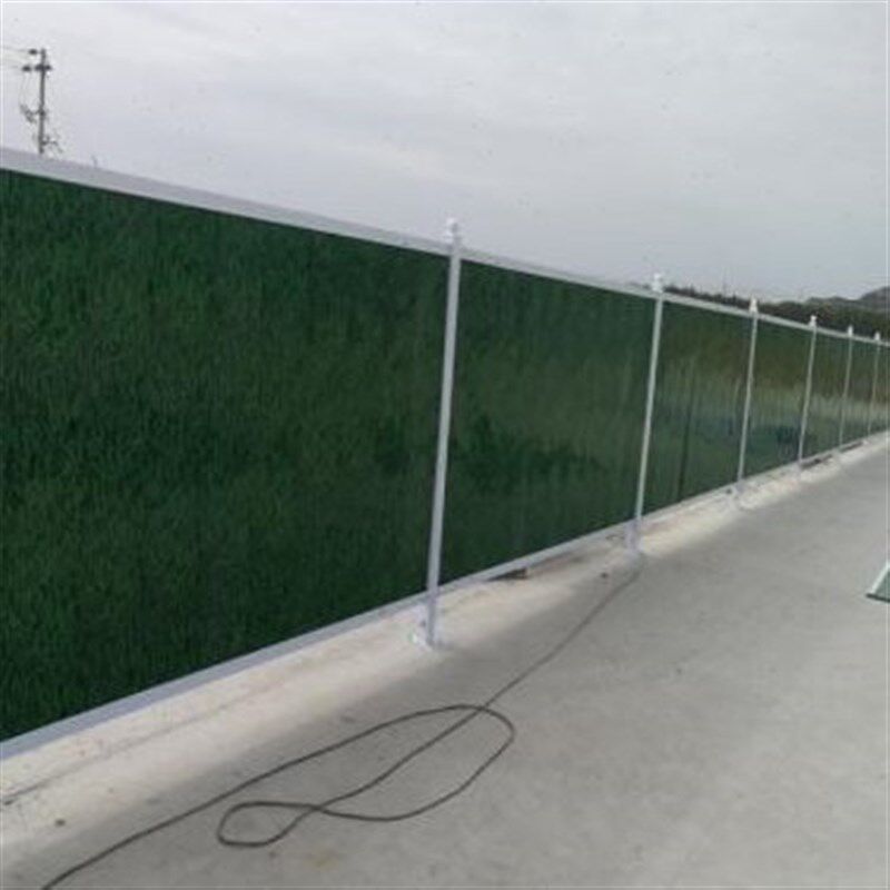 青岛工厂建筑工地彩钢泡沫夹心围挡施工挡板隔离护栏绿化围挡草坪