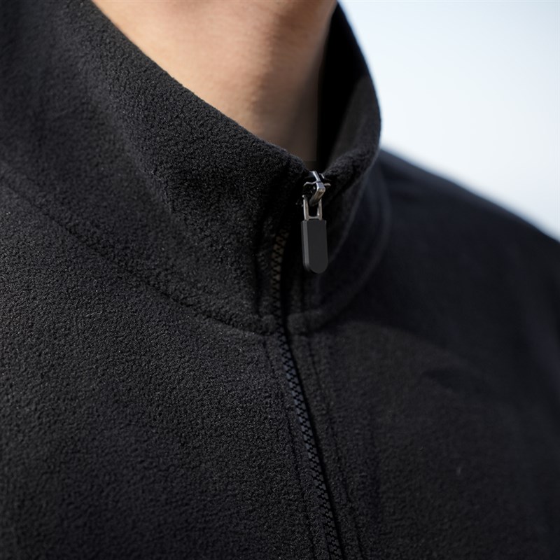 NNID双刷双摇摇粒绒立领长袖外套内胆260g袖口下摆弹力绳防风夹克