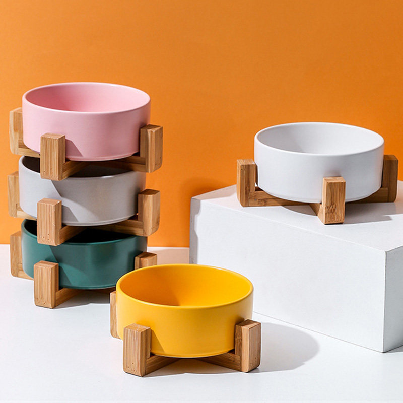 猫碗狗食盆陶瓷狗碗宠物猫咪水碗猫粮防打翻食碗猫碗架小型犬专用,宠物/宠物食品及用品,猫狗碗/慢食碗,淘宝优惠券,粉丝福利购,淘宝优惠卷