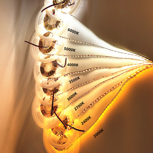 12V24V色温灯带条防水2000K2400K2700K3000K3500K4000K5000K6000K