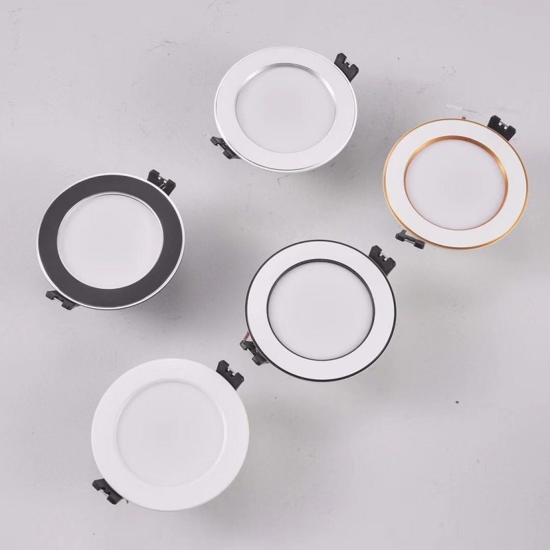 [上派照明]裕彩系列A7家用led天花射灯嵌入式客厅吊顶筒灯简灯具