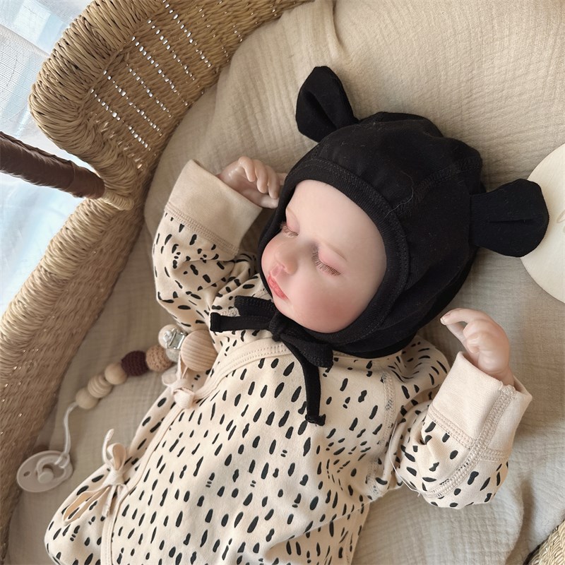 新生儿0-6个月婴儿连体衣春秋款纯棉a类爬服男女宝宝59码衣服66码