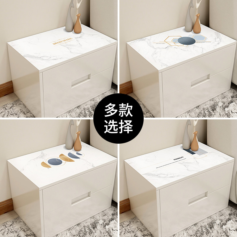 【皮革桌布】北欧简约床头柜垫子轻奢网红家用卧室盖布防水免洗厚,居家布艺,桌布,淘宝优惠券,粉丝福利购,淘宝优惠卷