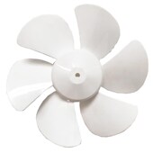 排气扇换气扇电风扇配件扇叶风叶叶片胶叶10寸250mm白色六叶 包邮