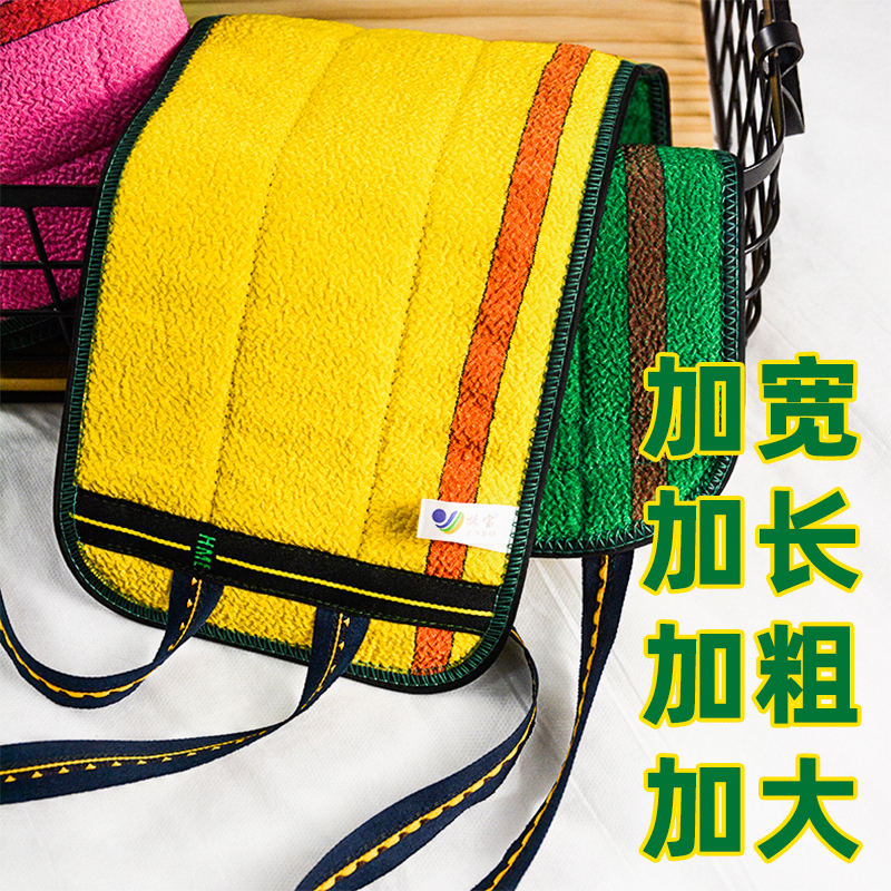 搓澡巾特粗砂洗澡巾强力搓泥搓背神器男女士家用手套擦背搓灰加长