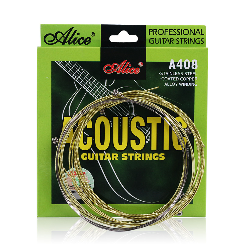 民谣木吉他弦全套结他琴弦爱丽丝a203铉炫一套6根琴线防锈旋钢玄