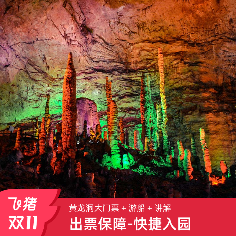 张家界旅游黄龙洞门票