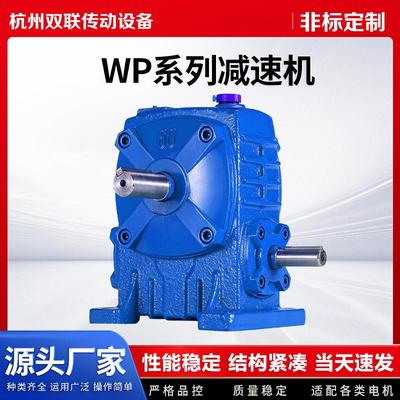 源头厂家WP系列蜗轮蜗杆减速机WPA40-250减速器蜗杆齿轮减速机