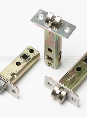 执手房门锁舌锁芯锁三孔单舌门锁斜舌卫生间锁体51mm60mm70mm包邮