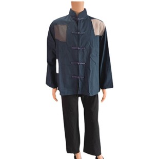 民国男装 清朝百姓平民抗战村民乡亲穷人难民补丁农民工人演出服装