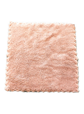 儿童小毛巾洗脸家用帕子亲肤超吸水擦手正方形珊瑚绒宝宝女四方巾