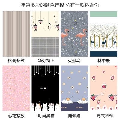 简易衣柜布套单卖定做替换布帘防水晒柜货架防尘罩涤棉牛津布加厚