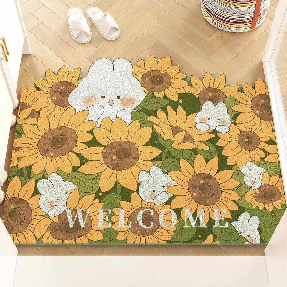 卡通入户门地垫大门口玄关地毯家用防滑耐磨脚垫卧室进门蹭土地垫,居家布艺,入户地垫,淘宝优惠券,粉丝福利购,淘宝优惠卷