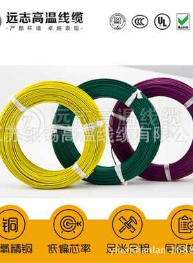 高温电线电缆AF200X铁氟龙高温线电线 氟塑料线