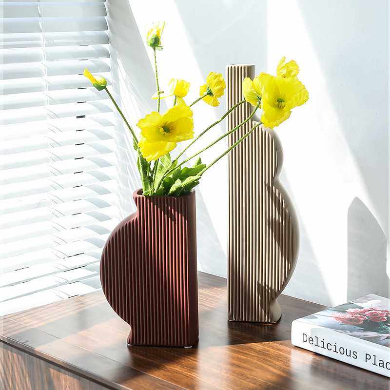 北欧创意葫芦造型陶瓷花瓶摆件家居客厅餐厅样板间软装饰工艺品,家居饰品,花瓶,淘宝优惠券,粉丝福利购,淘宝优惠卷