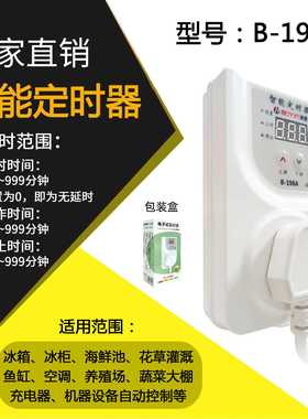 智能定时器 B-198A 电子定时器 多功能定时器