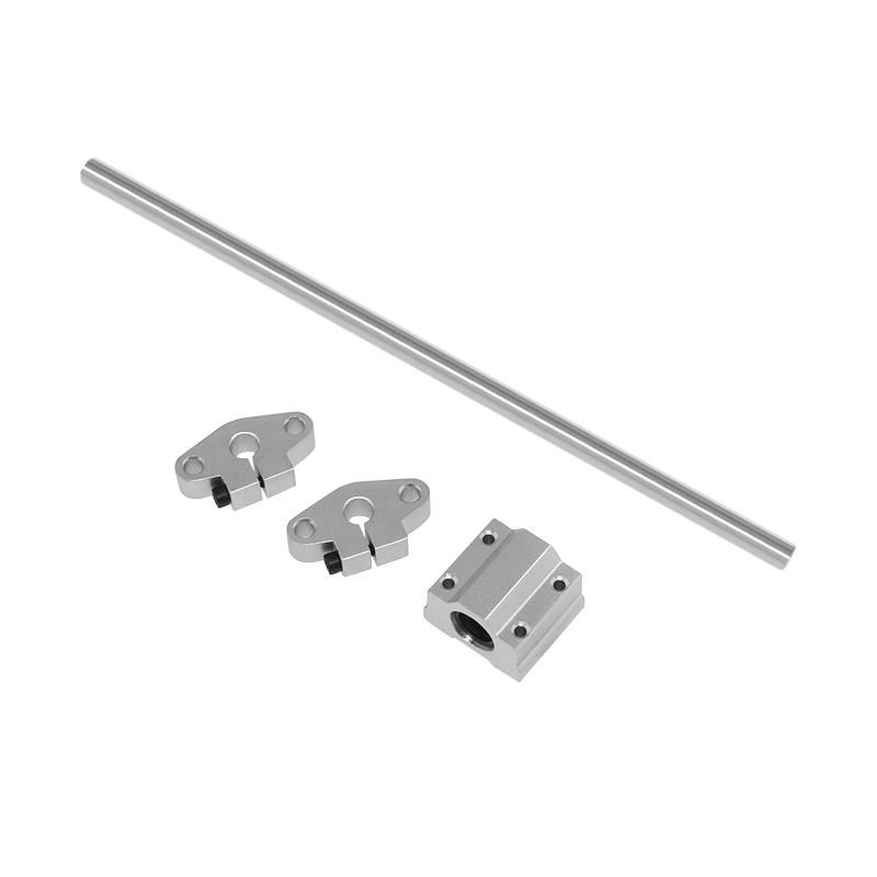 3D打印机配e件 D8光套件 直线导轨实心轴圆柱滑杆滑轨杆滑光台滑