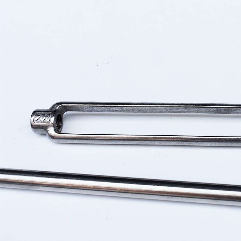 不锈钢304加长花篮螺丝收紧器开体花兰钢丝绳张紧器紧线器可定制