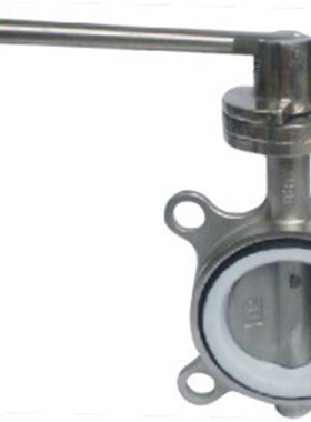 201 304不锈钢对夹蝶阀 不锈钢手动蝶阀 BD71X-10P DN40 DN50 DN6