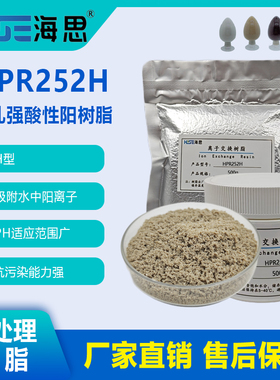 AmberLite HPR252 H 大孔强酸性阳离子交换树脂