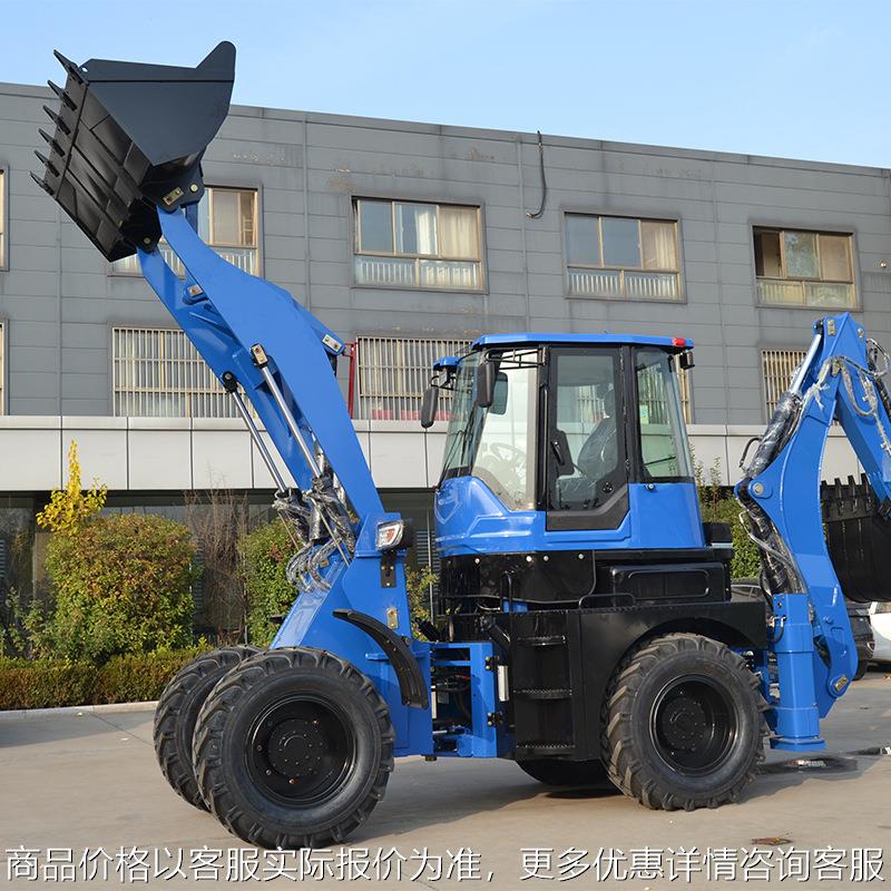 现货供应两头忙装载机 轮式反铲装载机 工程挖掘推土装载两头忙
