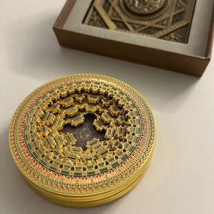 北京先农坛文创隆福寺藻井五层可拆卸藻井金属冰箱贴旅游纪念收藏