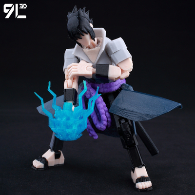 9L3D关节可动火影忍者佐助动漫周边幸运 Dummy13手办摆件生日礼物