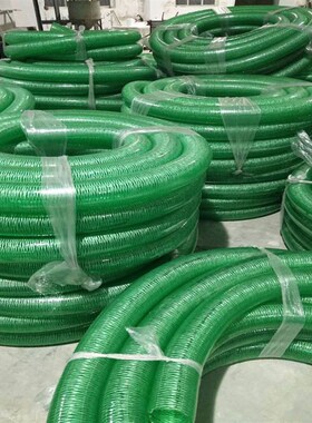 厂供绿色耐低温pvc防静电钢丝管pvc复合防静电钢丝软管50 65 75mm