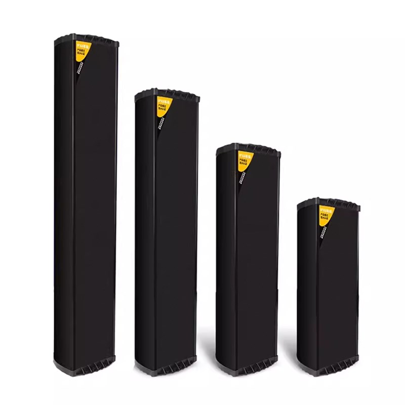 黑色防水音柱 校园广播音柱 公园广场室外防雨立柱音柱音响音箱