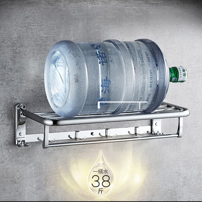 法奥卫浴 浴室不锈钢毛巾架  卫浴五金挂件六件套装浴巾架