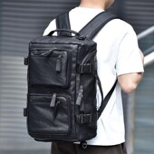 旅行包男士 双肩包商务出差行李袋收纳手提包大容量单肩斜挎包背包