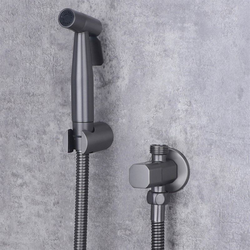 不锈钢净身妇洗器马桶喷枪头坐便清洗器伴侣洗屁股冲洗拉丝枪灰色,家装主材,净身妇洗器/私处肛门冲洗器,淘宝优惠券,粉丝福利购,淘宝优惠卷