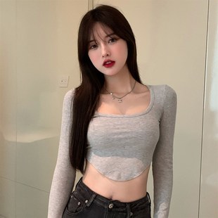 jazz女装 主播性感酒吧领舞蹦迪上衣女跳舞衣服 爵士街舞DS演出服装