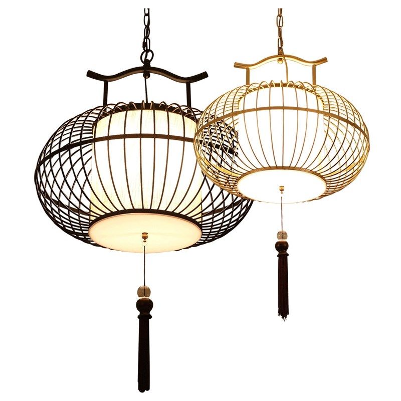 新中式灯具创意个性禅意铁艺餐厅吧台楼梯阳台走廊茶室鸟笼小吊灯,家装灯饰光源,酒店/宴会厅/餐饮吊灯,淘宝优惠券,粉丝福利购,淘宝优惠卷