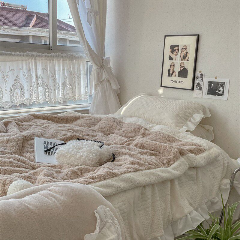 宝藏毯子 复古羊羔绒保暖毯子沙发盖毯午休冬季加厚珊瑚绒毛毯,床上用品,休闲毯/毛毯/绒毯,淘宝优惠券,粉丝福利购,淘宝优惠卷