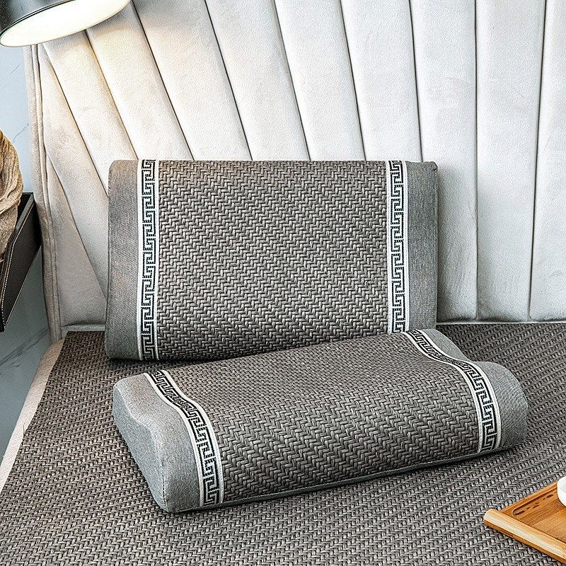 益良野山藤枕套乳胶枕头套儿童记忆枕芯套成人橡胶颈椎凉席藤枕套,床上用品,枕套,淘宝优惠券,粉丝福利购,淘宝优惠卷